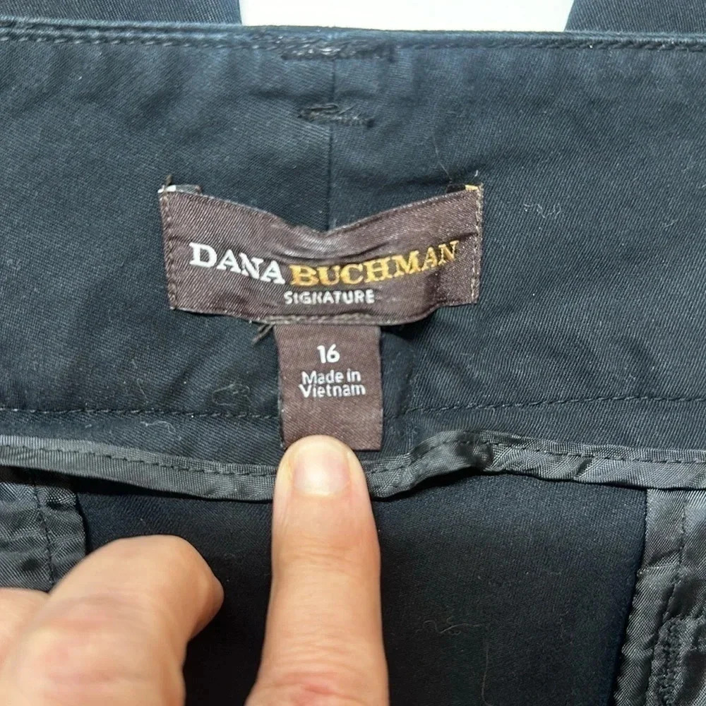 Dana Buchman Capri Black Size 16 - Picture 4 of 6